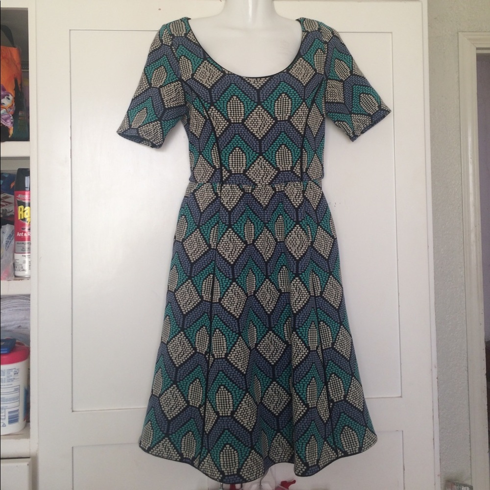 {Anthro} HD in Paris "Hollyhock" Dress